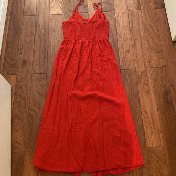 Red Billabong Maxi Dress Small in red - Picture 3 of 6